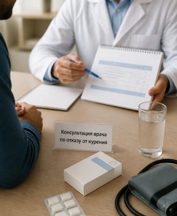 Консультация врача по отказу от курения для взрослых в Прокопьевске